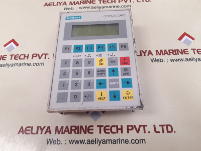 Siemens Coros Op5 6Av3505-1Fb12 Operator Panel Op 5-a2