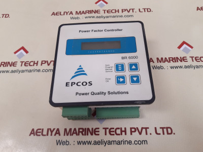 Epcos Br6000 Power Factor Controller Br6000-r12Ph V.5 230Vac 50/60Hz Epcos Br6000 Power Factor Controller Br6000-r12Ph V.5 230Vac 50/60Hz