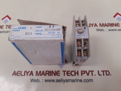 Omron H3Dh Timer 0-6 Sec Ac200/220/240V