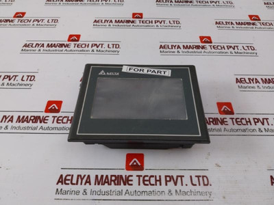Delta Dop-103Bq Human Machine Interface 24V Dc 236.6Ma Type 4X (Not Working) Delta Dop-103Bq Human Machine Interface 24V Dc 236.6Ma Type 4X (Not Working)