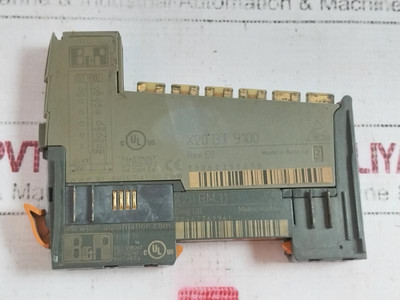 B&R X20 Bt 9100 Bus Receivers & Transmitters, +24Vdc, Rev: E0