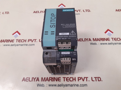 Siemens 6Ep1 333-3Ba00 Power Supply Ac 120-230/230V-500V 50/60Hz Siemens 6Ep1 333-3Ba00 Power Supply Ac 120-230/230V-500V 50/60Hz