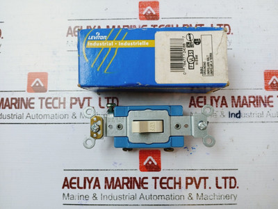 Leviton W-s-896 Toggle Switch 15A 120V-277Vac, 1201-02I Leviton W-s-896 Toggle Switch 15A 120V-277Vac, 1201-02I