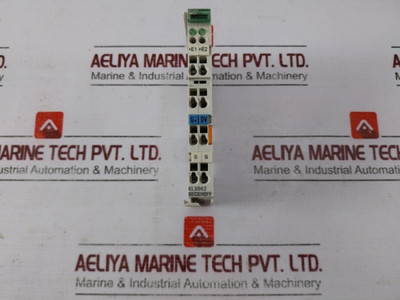 Beckhoff Kl3062 Analog Input Module 28-14, 57 3169007 Beckhoff Kl3062 Analog Input Module 28-14, 57 3169007