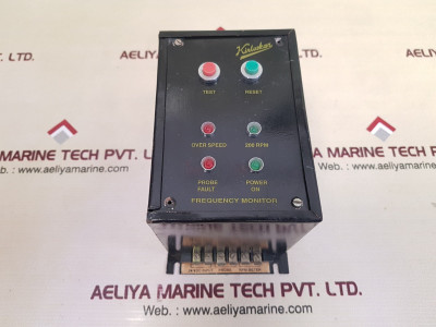Kirloskar Frequency Monitor 24 Vdc Kirloskar Frequency Monitor 24 Vdc