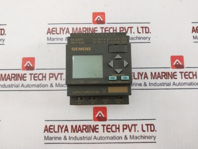 Siemens 6Ed1 052-1Md00-0Ba6 Logic Module Logo 12/24Rc Dc 12/24V Siemens 6Ed1 052-1Md00-0Ba6 Logic Module Logo 12/24Rc Dc 12/24V
