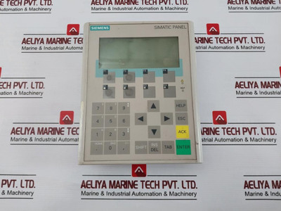 Siemens 6Av6 641-0Ca01-0Ax1 Simatic Operator Panel Op 77B Lc Display Backlit 24V Siemens 6Av6 641-0Ca01-0Ax1 Simatic Operator Panel Op 77B Lc Display Backlit 24V