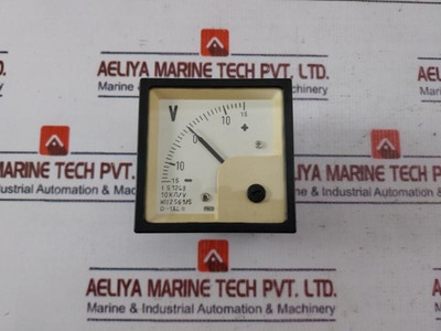 Meco M72 Analog Voltmeter 2561/5, Is 1248 Meco M72 Analog Voltmeter 2561/5, Is 1248