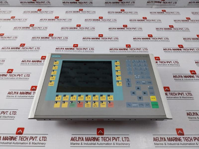 Siemens 6Av6 643-0Db01-1Ax1 Touch Multi Hmi Panel Single Phase S C-w3M54108