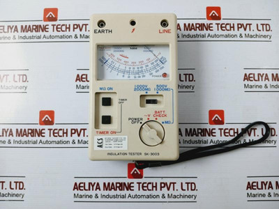 Kaise Sk-3003 Analog Insulation Tester 0-600V Kaise Sk-3003 Analog Insulation Tester 0-600V