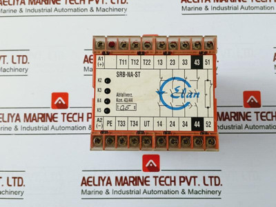 Elan Srb-na-st-24 Vdc Safety Relay 120Ma 250Vac 4Kv/2 Elan Srb-na-st-24 Vdc Safety Relay 120Ma 250Vac 4Kv/2