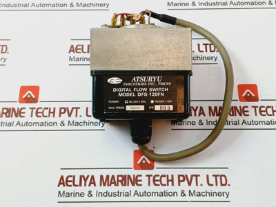 Atsuryu Dfs-120Fn Digital Flow Switch Max.Press 7Kg/Cm2 Atsuryu Dfs-120Fn Digital Flow Switch Max.Press 7Kg/Cm2