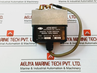 Atsuryu Dfs-120Fn Digital Flow Switch Max.Press 7Kg/Cm2