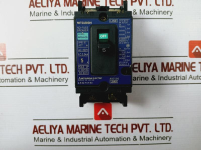 Mitsubishi Electric Nf30-cs Dual Pole No Fuse Circuit Breaker (Not Working) Mitsubishi Electric Nf30-cs Dual Pole No Fuse Circuit Breaker (Not Working)