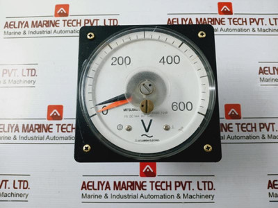 Mitsubishi Electric Lm-11E Frequency Meter, 0-600V Ac Class 1.5 Mitsubishi Electric Lm-11E Frequency Meter, 0-600V Ac Class 1.5