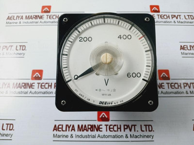 Deesys W11-va Panel Board Meter Wide Angle, 0-600V, 60Hz Deesys W11-va Panel Board Meter Wide Angle, 0-600V, 60Hz