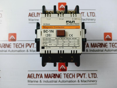 Fuji Electric Sc-1N Standard Type Magnetic Contactor/Starter, Sc25Aa