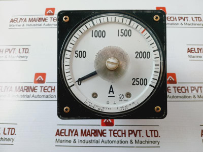 Toyo Keiki Dvf-11Vlead Wide Angle Ammeter 0 To 2500 A, Bcj01155