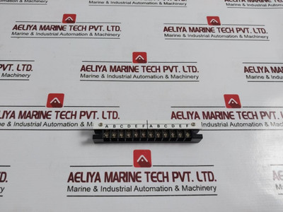 K.K.Kitazawa Denki Ta10B-12 Shipboard Terminal Board 500V 10A Jis F 8813 C10-12 K.K.Kitazawa Denki Ta10B-12 Shipboard Terminal Board 500V 10A Jis F 8813 C10-12