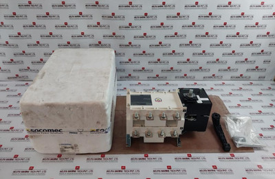 Socomec Mcos 400A 4 Pole Bypass Changeover Switch 63A-3150A Socomec Mcos 400A 4 Pole Bypass Changeover Switch 63A-3150A