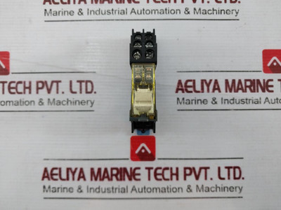 Idec Rj2S-cl-d24 Rj Slim General Purpose Relay Plug-in Dpdt 8A 24V Dc
