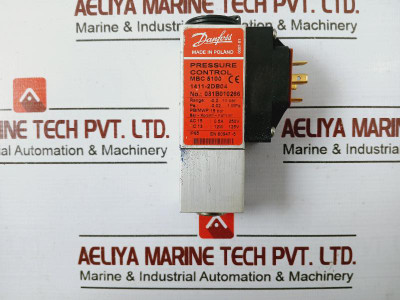 Danfoss Mbc 5100 Pressure Switch 061B010266, -0.2-10Bar, Ip65
