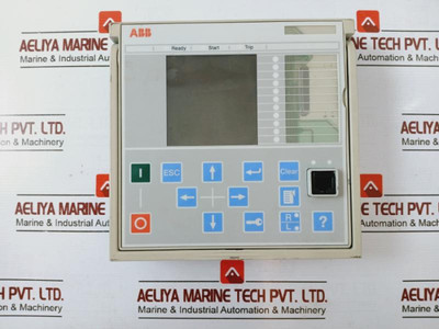 Abb Dis0012 Lhmi Large Iec Aluminum Front Touch Panel, 94V-0 Abb Dis0012 Lhmi Large Iec Aluminum Front Touch Panel, 94V-0
