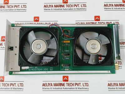 Honeywell 51400646-100 5 Slot Fan Assembly Rev G Md24B7X 51400764-100 J 94V-0 Honeywell 51400646-100 5 Slot Fan Assembly Rev G Md24B7X 51400764-100 J 94V-0