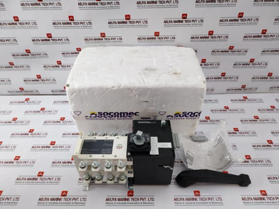 Socomec Mcos-4P-200A Pole Bypass Changeover Switches 125A-1600A 230Vac Socomec Mcos-4P-200A Pole Bypass Changeover Switches 125A-1600A 230Vac