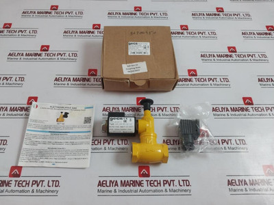 Geca Gas Gas Mr No 1/2" Solenoid Valve Pe 550 Mbar 230Vac Ip65 50/60Hz-17Va Geca Gas Gas Mr No 1/2" Solenoid Valve Pe 550 Mbar 230Vac Ip65 50/60Hz-17Va