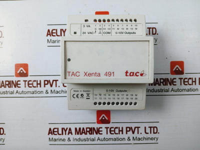 Schneider Electric Tac Xenta 491 Analog Output Module Ver. 1.04 Schneider Electric Tac Xenta 491 Analog Output Module Ver. 1.04