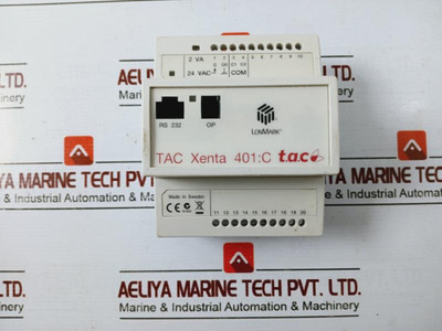 Schneider Electric Tac Xenta 401-c Programmable Controller 24Vac Schneider Electric Tac Xenta 401-c Programmable Controller 24Vac