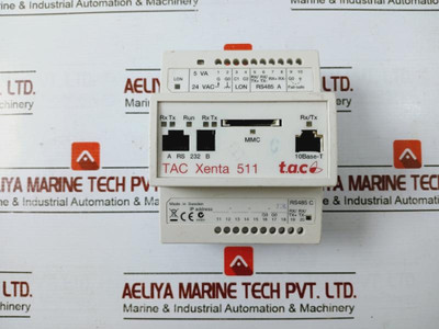 Schneider Electric Tac Xenta 511 Web Server Plc Class 2 Ver 2.4.0 Schneider Electric Tac Xenta 511 Web Server Plc Class 2 Ver 2.4.0