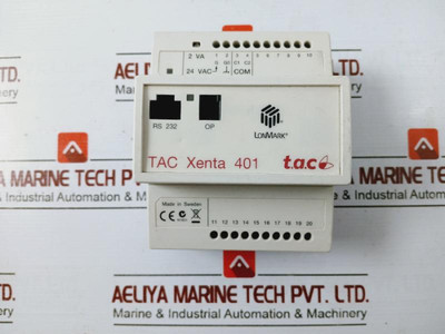 Schneider Electric Tac Xenta 401 Programmable Controller Hw 2.2 24Vac Class 2 Schneider Electric Tac Xenta 401 Programmable Controller Hw 2.2 24Vac Class 2