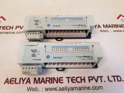 Allen-bradley 1791D-16B0 Ser D Compact Block I/O Devicenet 16 Inputs Allen-bradley 1791D-16B0 Ser D Compact Block I/O Devicenet 16 Inputs
