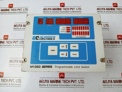 Autotech Controls Sac-m1051-010 Programmable Limit Switch M1050 Series - Used Autotech Controls Sac-m1051-010 Programmable Limit Switch M1050 Series - Used
