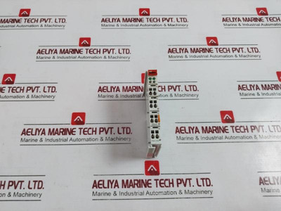 Wago 750-502 2-channel Digital Output Module Awg 28-14 24V Dc 2.0A 7855800 - Used