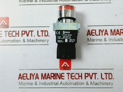 Dvolt La167-bv6 Red Led Push Button 120V Max Iec60947-5-1 - New