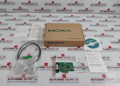 Moxa Cp-102El 2 Port Rs-232 Express Multiport Serial Board Ver 1.3 4410152 - New
