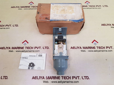 Allen-Bradley 836-C3 Ser.A Pressure Switch 80 Psi/5.5 Bar Allen-Bradley 836-C3 Ser.A Pressure Switch 80 Psi/5.5 Bar