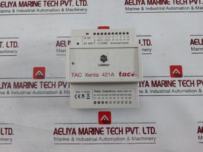 Schneider Electric Tac Xenta 421A Universal Input & Relay Output Module Class 2 - Used Schneider Electric Tac Xenta 421A Universal Input & Relay Output Module Class 2 - Used