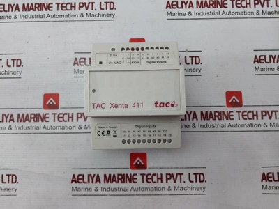 Schneider Electric Tac Xenta 411 Digital Input Module 2Va 24Vac Class 2 - Used Schneider Electric Tac Xenta 411 Digital Input Module 2Va 24Vac Class 2 - Used