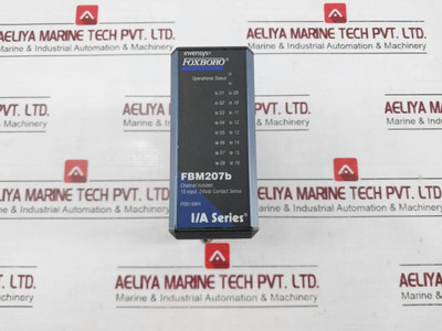 Foxboro Fbm207B P0914Wh Channel Isolated 16 Input 24Vdc Contact 99Atex.9913454 - Used Foxboro Fbm207B P0914Wh Channel Isolated 16 Input 24Vdc Contact 99Atex.9913454 - Used