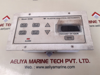 Teledyne Analytical Instruments 3290 Percent Oxygen Analyzer C64643A Teledyne Analytical Instruments 3290 Percent Oxygen Analyzer C64643A