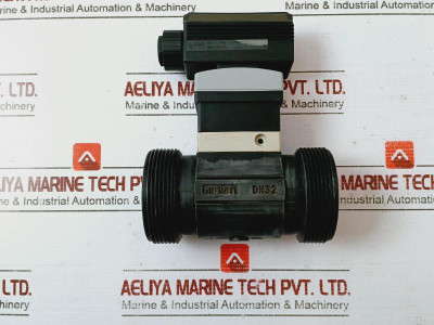 Burkert 00423914 Solenoid Valve W/ Flow S030 Pvdf Wheel 00550148 12..24Vdc