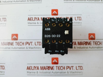 Abb B26-30-22 Contactor En 60947-4-1 600V Iec 947-4-1 45A - Used Abb B26-30-22 Contactor En 60947-4-1 600V Iec 947-4-1 45A - Used