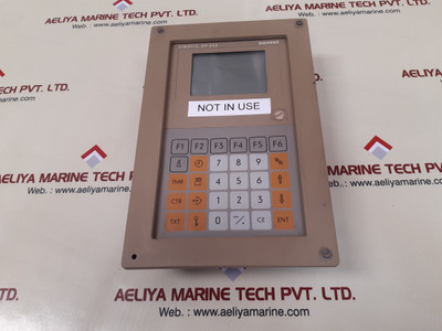 Siemens Simatic 6Es5 396-0Ua11 Op396 Operator Panel Ip40 Siemens Simatic 6Es5 396-0Ua11 Op396 Operator Panel Ip40