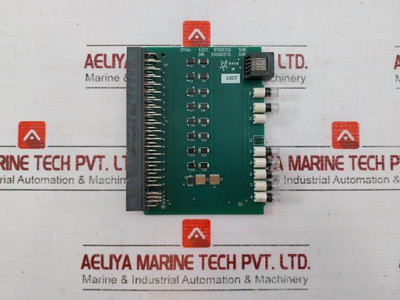 Ovation 5X00057G01 Pcb For Hart Analog Input Module 1P00031G 94V-0 Rev. 04 - Used