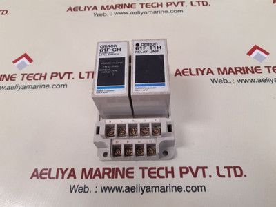 Omron 61F-gh, 61F-11H Floatless Level Switch Relay Unit 110/220 Vac
