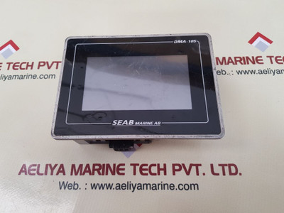 Seab marine dma-105 bridge navigational watch alarm system monitor display Seab marine dma-105 bridge navigational watch alarm system monitor display